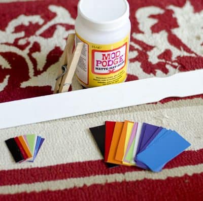 Summer Road Trip – Paint Chip Color Match Activity