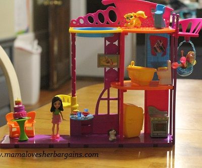 Polly Pocket Stick N Play Hangout House