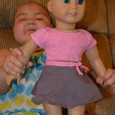 Abby’s new American Girl Doll