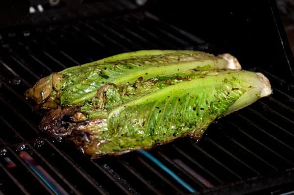 grilled romaine