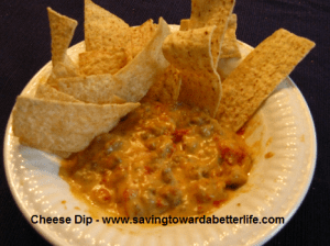 hamburger cheese dip