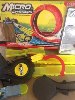 micro charger car loop track toy holiday gift guide