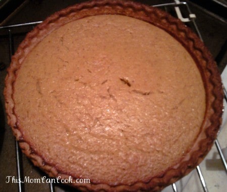 lazy homemade pumpkin pie from this mom can cook