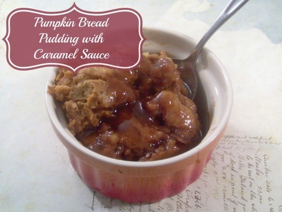 pumpkin-bread-pudding-caramel-sauce