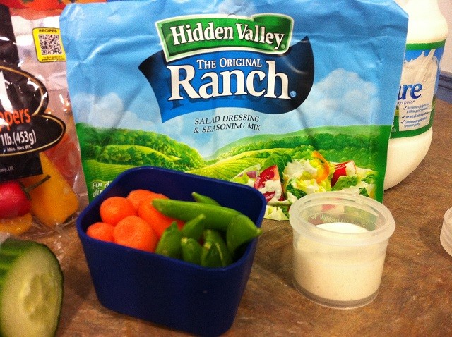 hidden valley ranch lunch break for kids