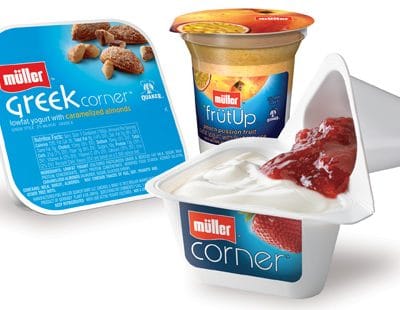 Pepsi Müller™ Corner, Greek Corner and FrutUp Yogurts