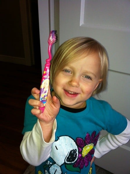 barbie tooth brush