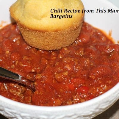 My favorite chili recipe- in the crock pot!