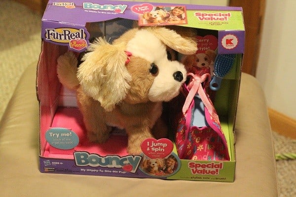 furreal friends bouncy pup exclusive kmart gift set