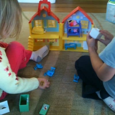 peppa pig house