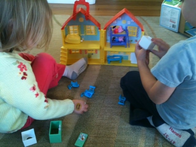 peppa pig house