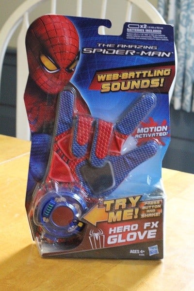 spiderman hero fx glove