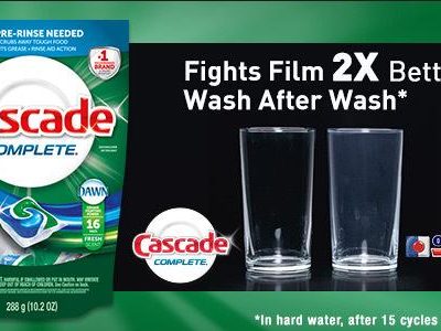 Cascade Complete Pacs help us get 2013 off to a fresh, clean start! #CascadeComplete