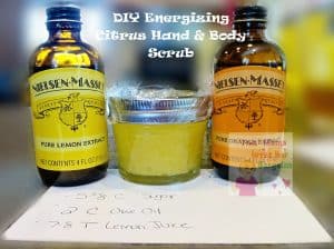 diy energizing citrus hand and body scrub