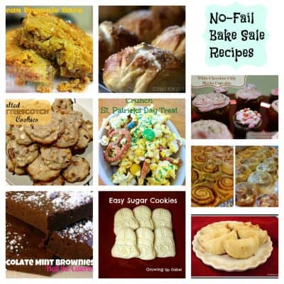 no fail bake sale recipes