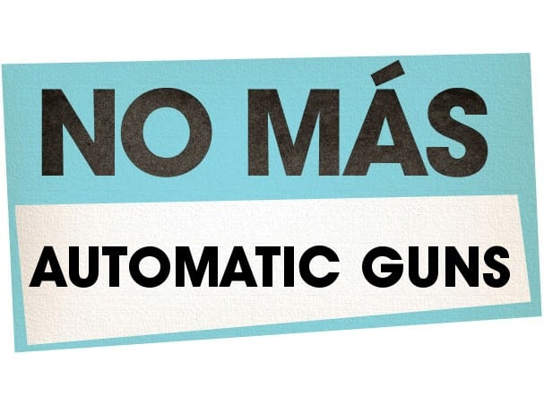 no mas automatic guns