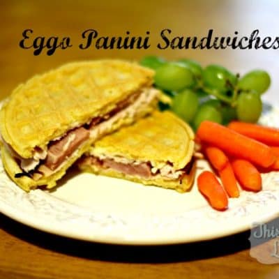 Eggo Panini Sandwich (Recipe) #EggoWaffleOff