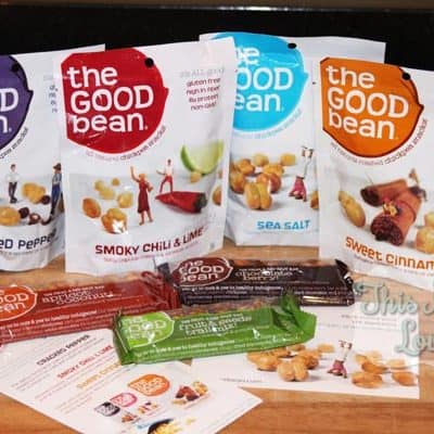 The Good Bean All Natural Chickpea snacks