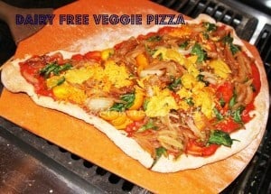 Dairy Free Veggie Pizza