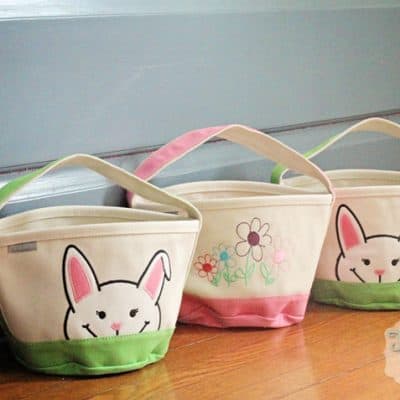 Land’s End Canvas Easter Basket Totes