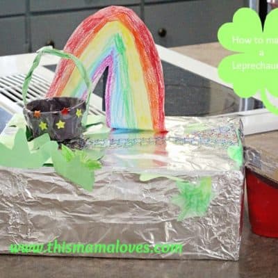 How to make a Leprechaun Trap for St. Patrick’s Day