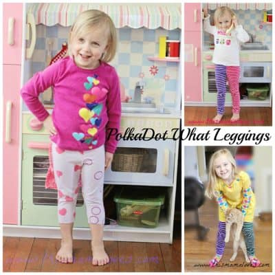 PolkaDot What Leggings for Girls