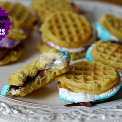 eggo mini waffles s'mores