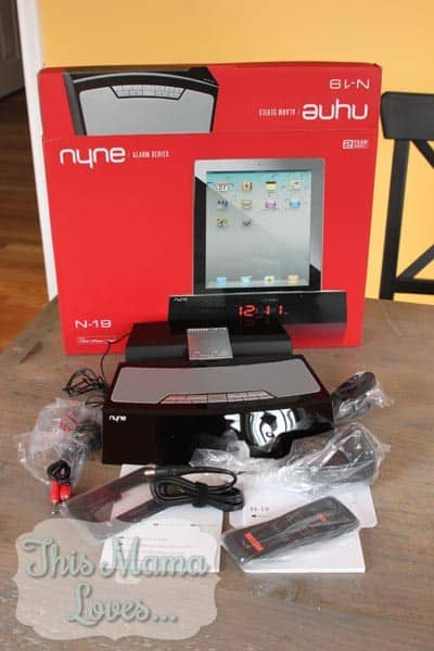 NYNE n-19 Docking Alarm Clock