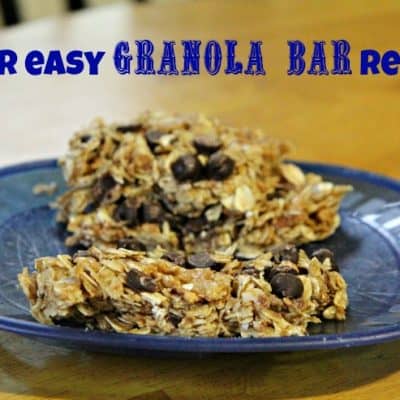 easy granola bar recipe