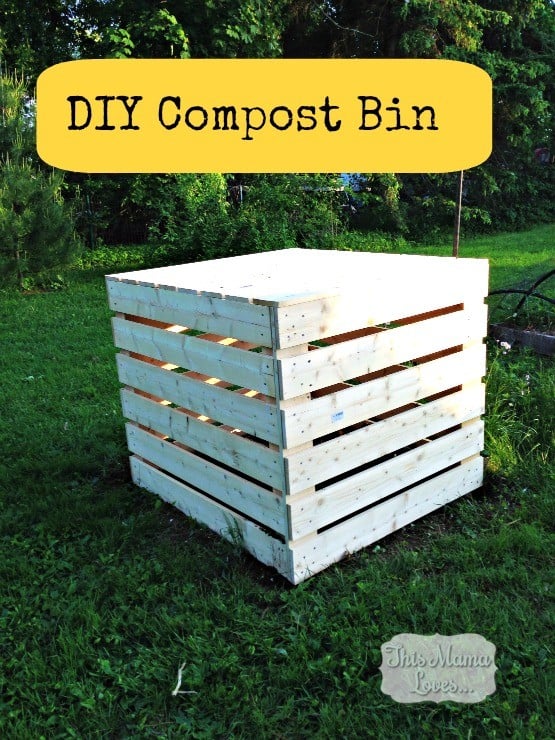 DIY Compost Bin This Mama Loves