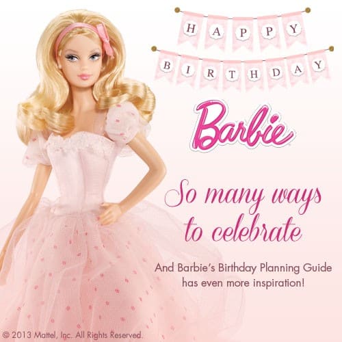 barbie birthdays