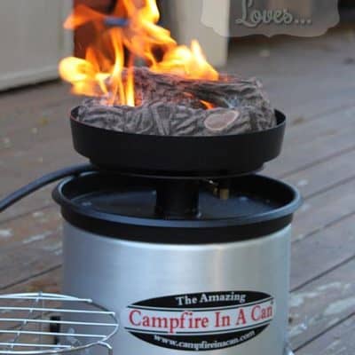 campfire in a can feature