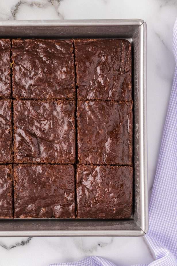 Fudgy Avocado Brownies 