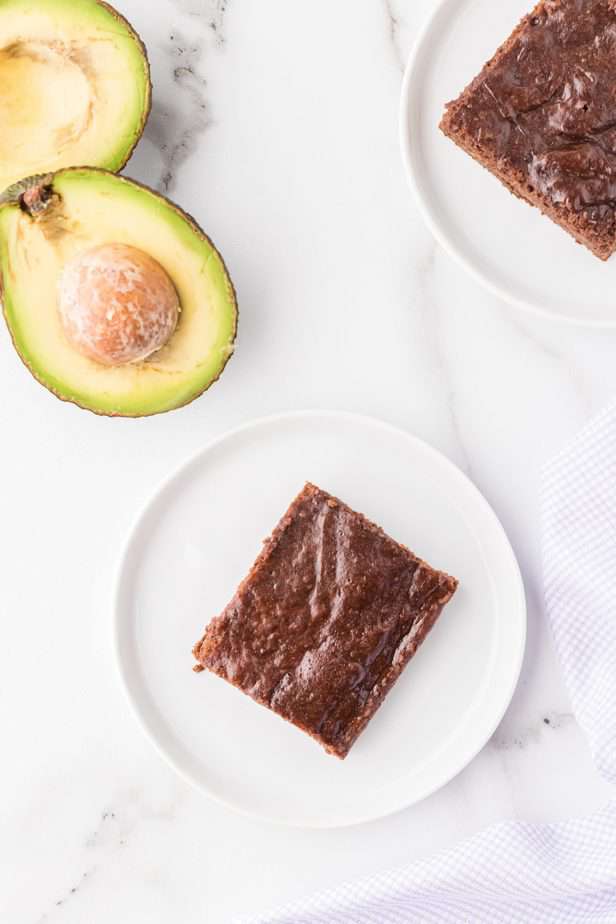 Fudgy Avocado Brownies 