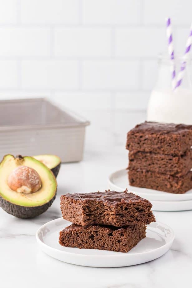 Fudgy Avocado Brownies 