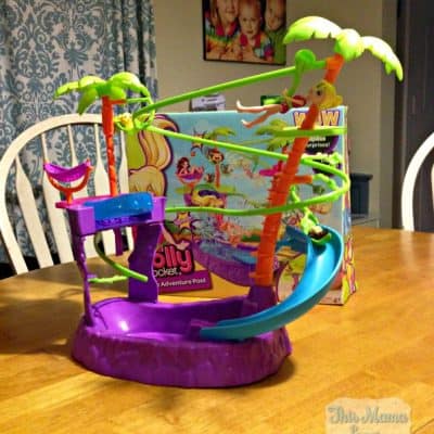 polly pocket zipline adventure pool