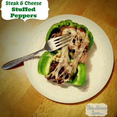 Steak and Cheese Stuffed Peppers Recipe