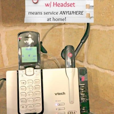 Hands Free Cordless Phone from VTech  #VTechConnect #ad