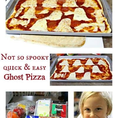 Quick and Easy Meal Ideas: Ghost Pizza