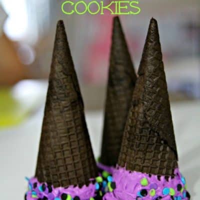 Halloween Treat Recipes: Witch Hat Surprise Cookies