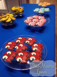 PAC-MAN cookies