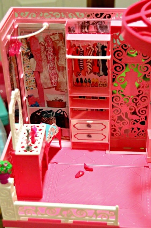 Barbie Dream House Doll House, Barbie Clothes Storage