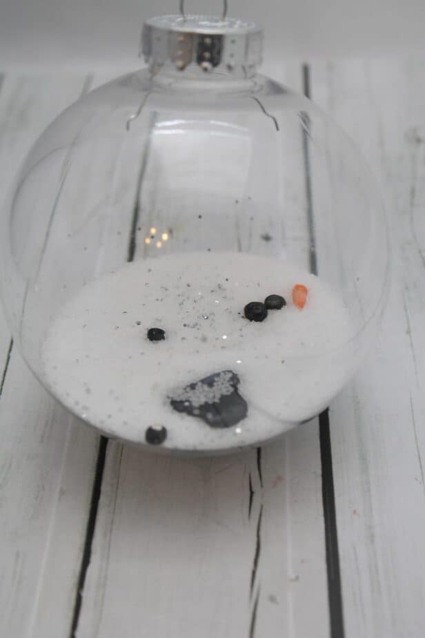 Melted Snowman Ornament Craft
