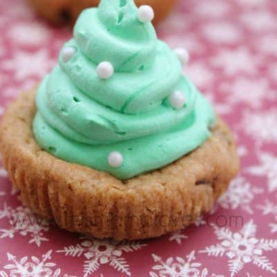 Holiday Treat Recipes: Christmas Tree Cookie Cups