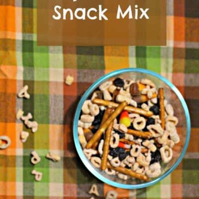 Fall Snack Recipe: Alpha-Bits Snack Mix #AlphaBits