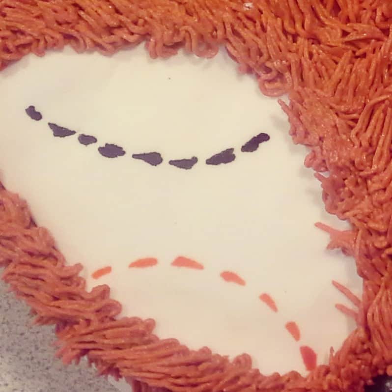 fox cake eyes