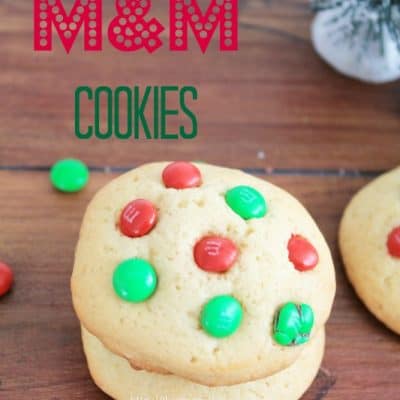 Holiday Cookie Recipes: M&Ms Cookies