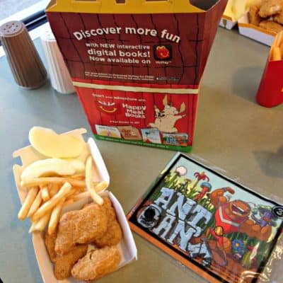 McDonald’s adds books to Happy Meals! #HappyMealBooks