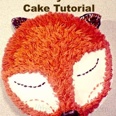 “What Does the Fox Say” Cake Tutorial