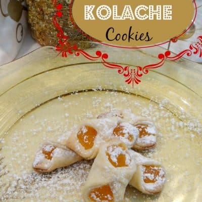 12 Days of Christmas Cookies: Apricot Kolache Recipe